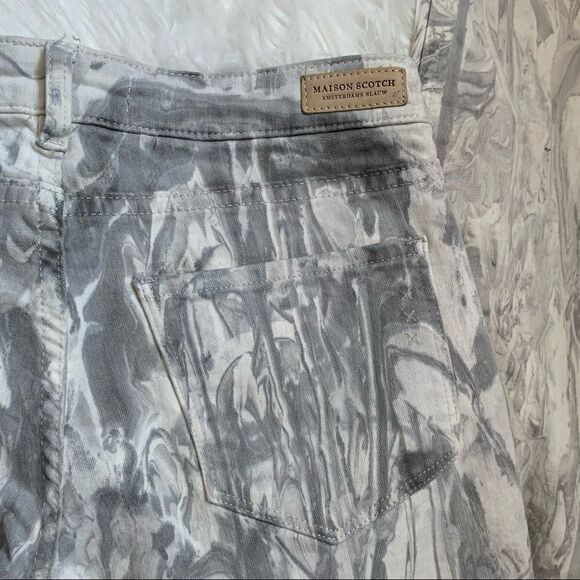 Maison Scotch La Parisienne Skinny -Marble Effect jeans - Picture 5 of 11